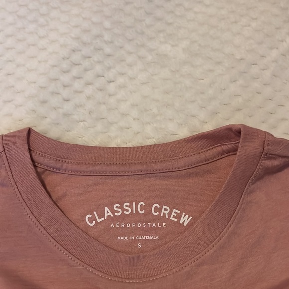 New! Aeropostale Floral Butterfly Foil Graphic Tee - Picture 3 of 6